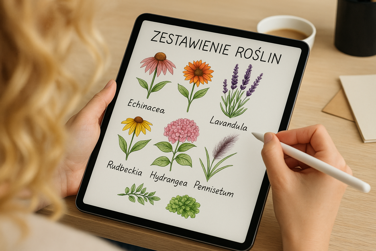 zestawienie roślin